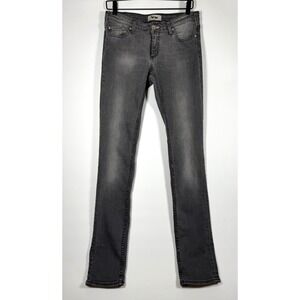 Acne Studios Kex Nightster Jeans Womens 29 x 34‎ Gray Denim Slim Y2K Minimalist